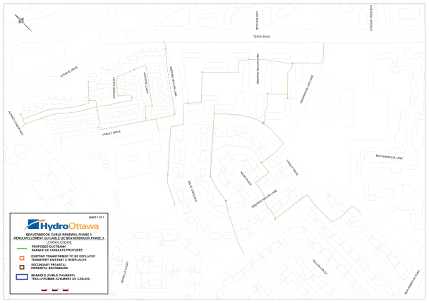 Map of Beaverbrook