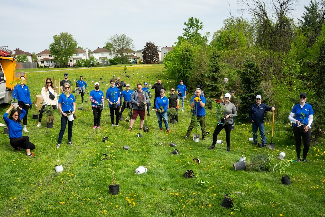 Tree Canada and Hydro Ottawa Tree Planting