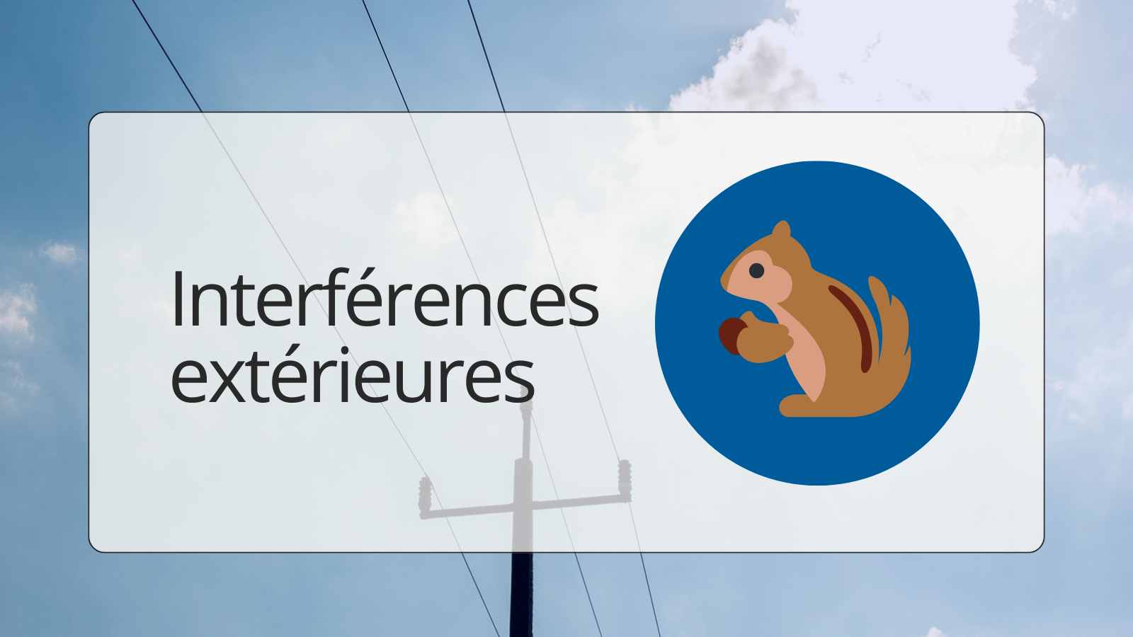 Interférences extérieures