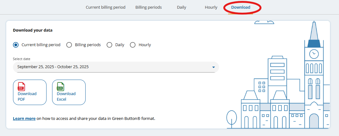 Download section