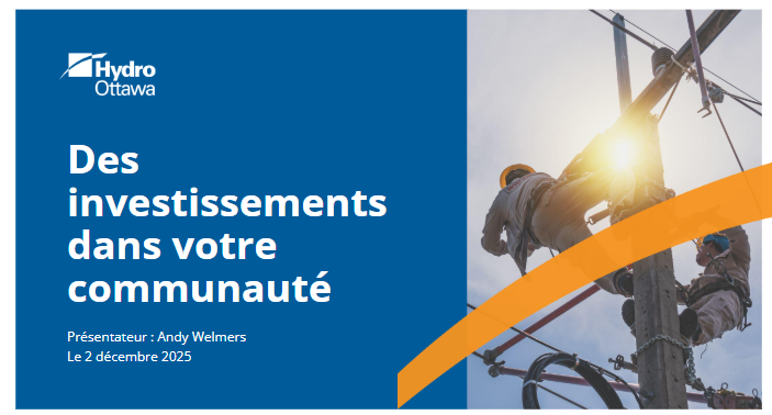 Title slide for a presentation about community projects in Carleton Heights