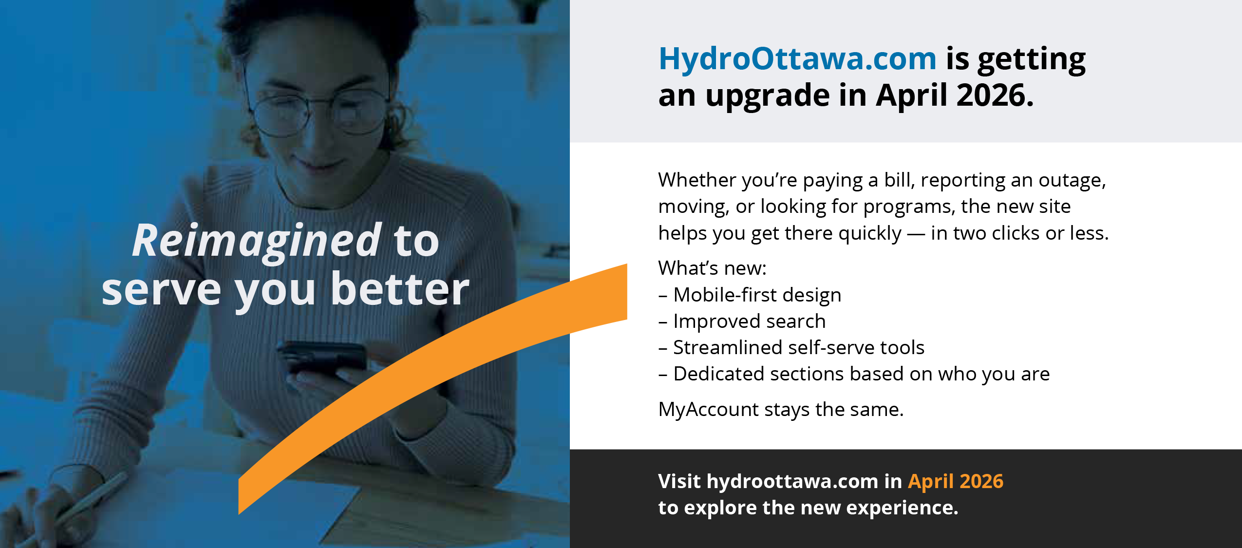 HydroOtaawa.com upgrade announcement