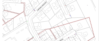 Map for Maryland Avenue Pole Relocation Project