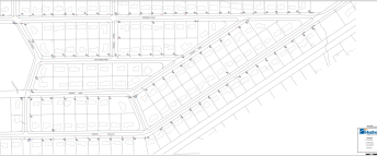 Map of impacted streets as part of Grenfell Glen pole replacement project