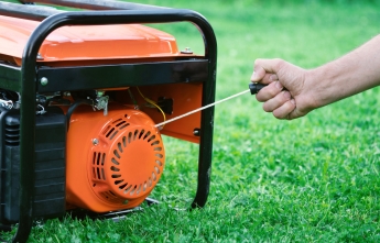 Gas powered generator